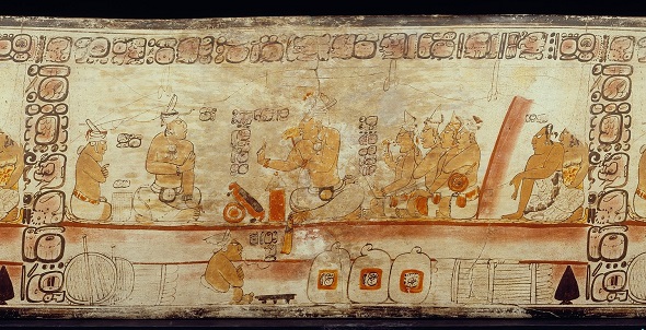 Image of Mayan drinking cup