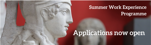 Summer work experience programme: Applications now open