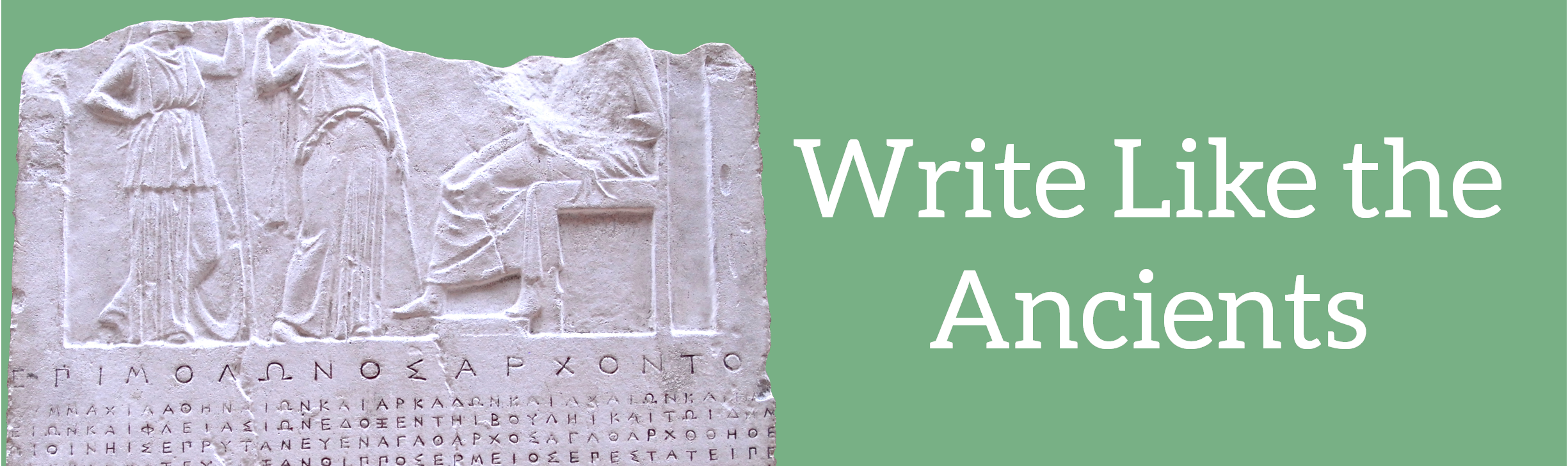 Write like the Ancients