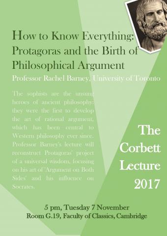 Corbett Lecture 2017