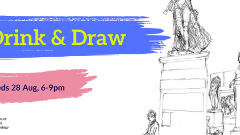 Drink and Draw. Weds 28 Aug, 6-9pm
