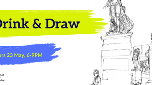 Drink and Draw. Thurs 23 May 6-9PM