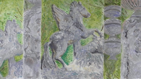 Emily Fowke painting