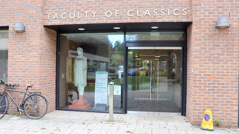 Museum Main Entrance: there is level paving outside and access is via two sets of glass doors