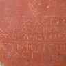 The poem preserved in a graffito from an upper-storey room in Cartagena Spain (2nd to 3rd century CE). Image courtesy of José Miguel Noguera Celdrán