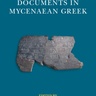 Book cover: The New Documents in Mycenaean Greek