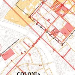 Plan of current knowledge of Roman York, ©John Creighton and Martin Millett
