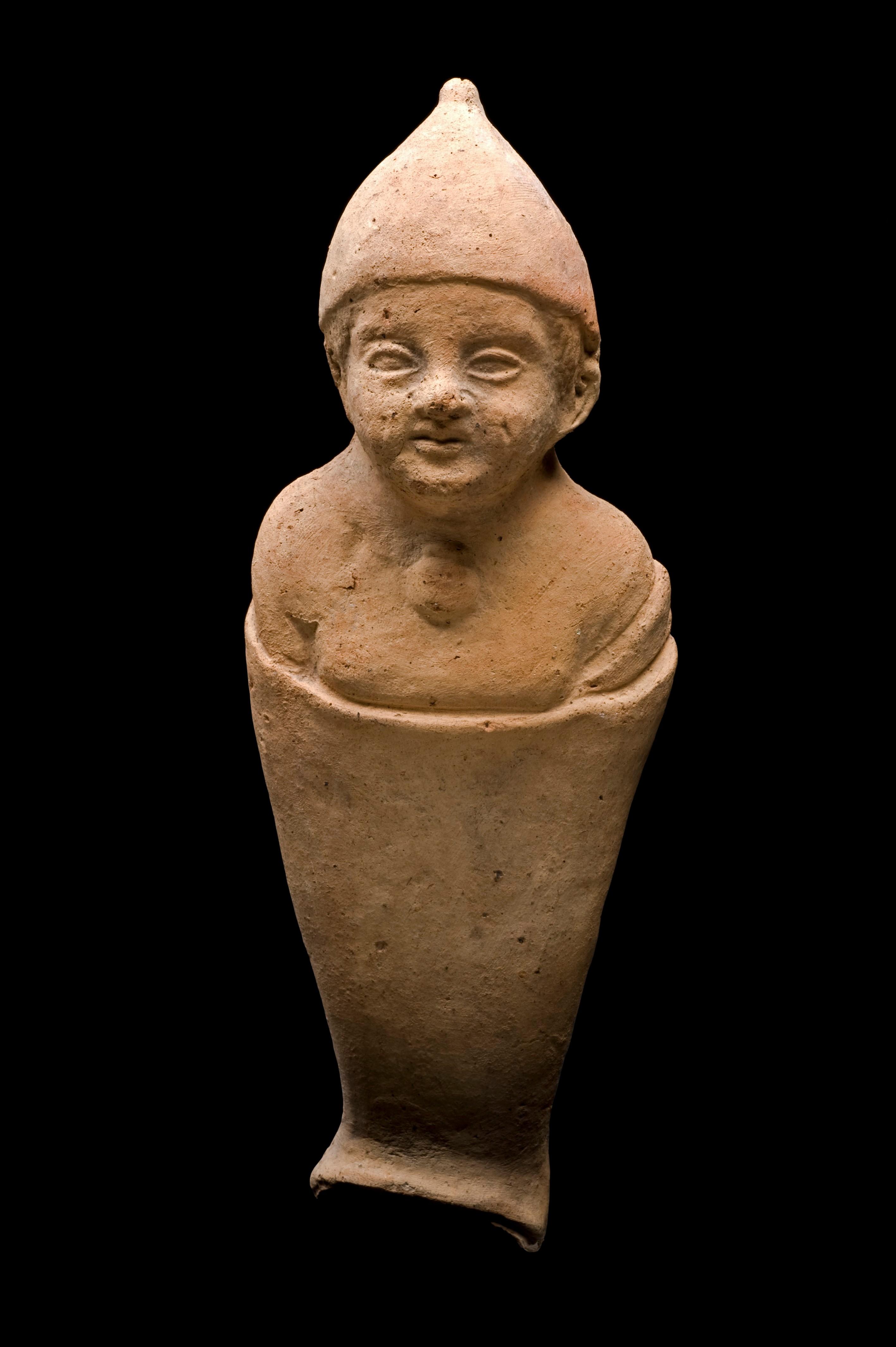 Terracotta votive figure of a young infant, Roman 200 BCE © Wellcome Collection Rebecca Flemming has been appointed a Joukowsky Lecturer