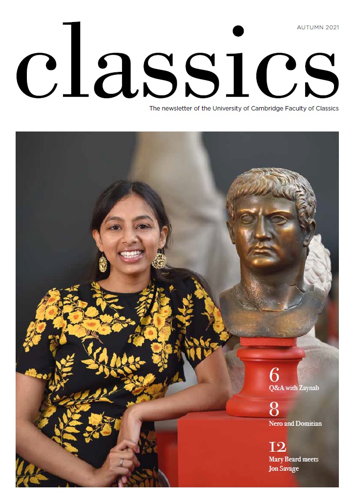 Cover of the 2021 edition of the Classics newsletter