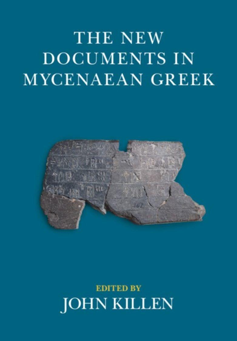 Book cover: The New Documents in Mycenaean Greek